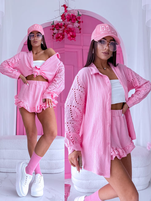 "SUMMER TREND" cotton set - LIGHT PINK